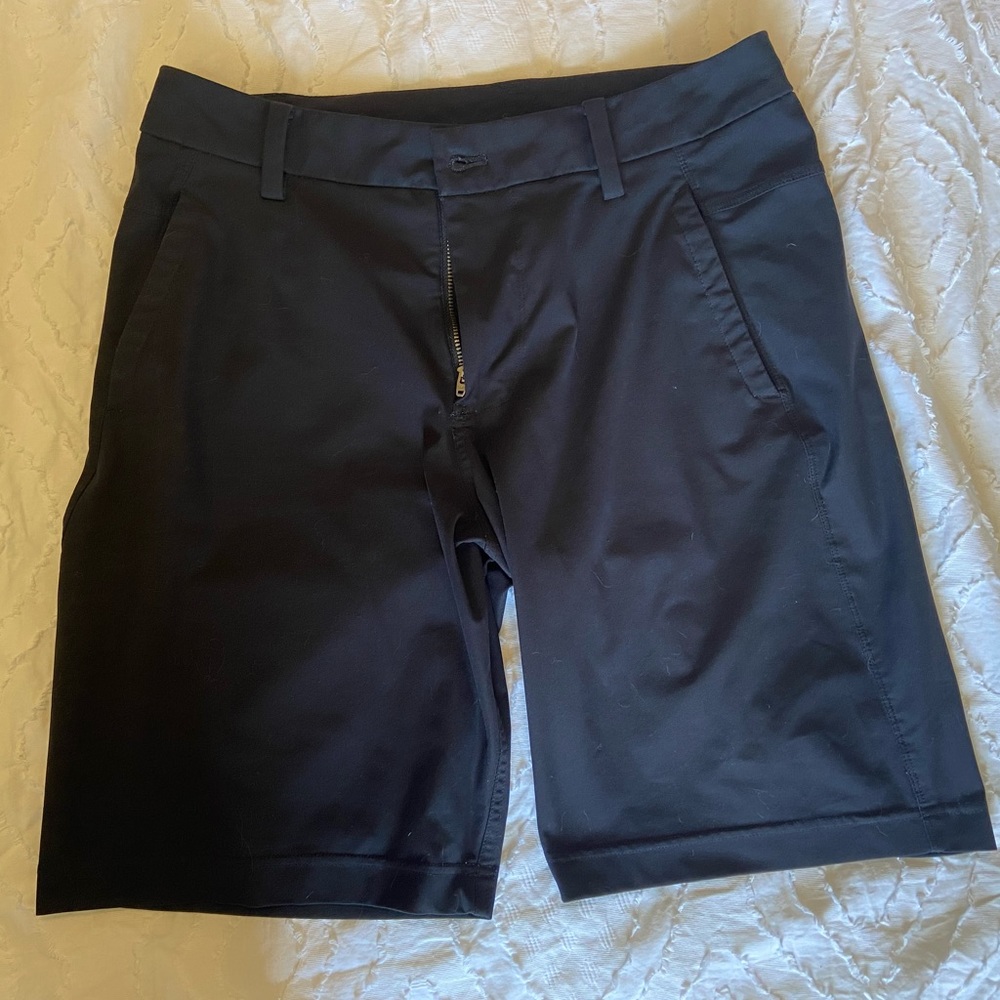 Lululemon Athletica Black Golf Shorts